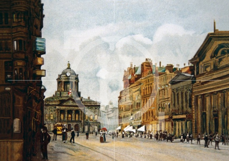 Castle Street and Town Hall, 1910