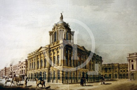 Liverpool Town Hall, c1825