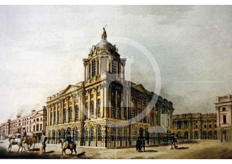 Liverpool Town Hall, c1825