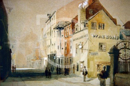 School Lane, 1857