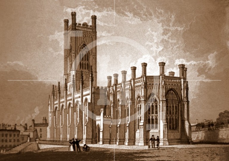 View of St Luke's Church, which was opened in 1829