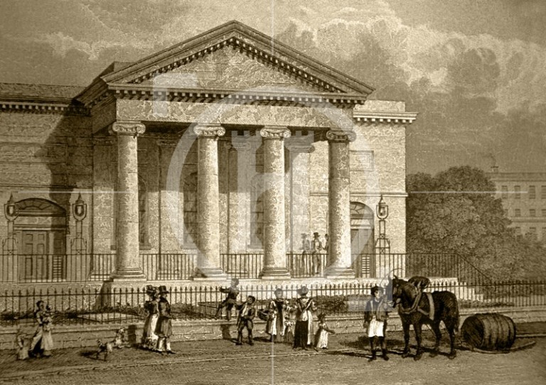 Brunswick Chapel, Moss Street, c 1832