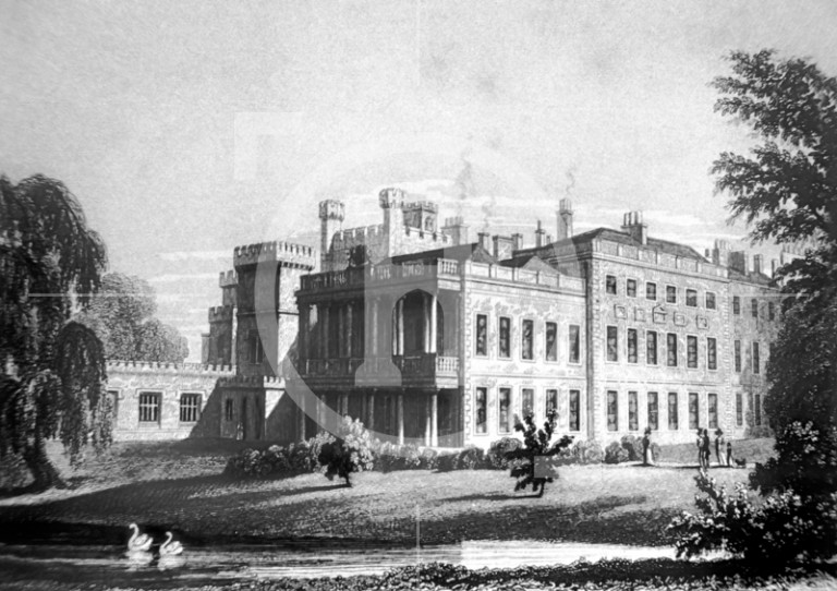 Knowsley Hall, c 1830